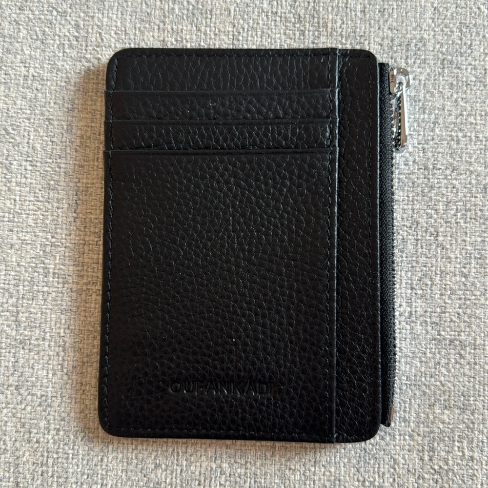 Leather card holder